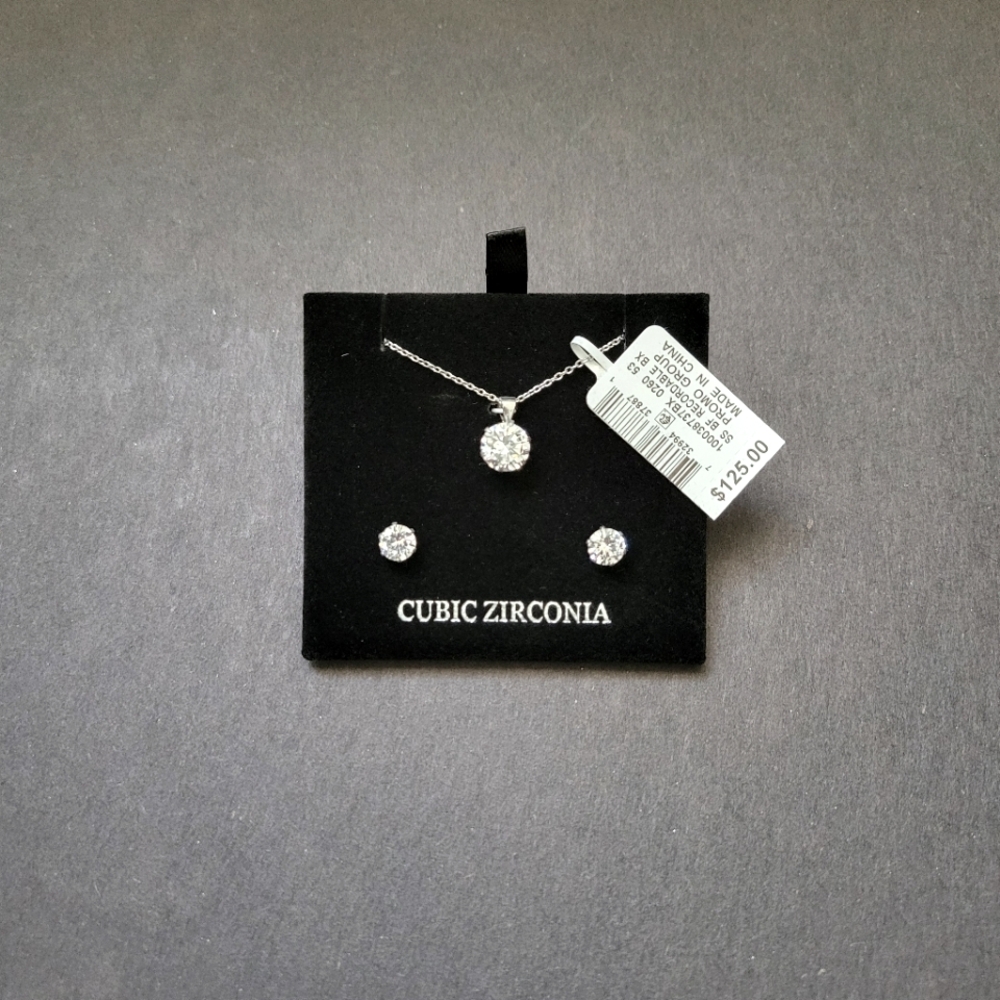 Giani Bernini necklace and earrings set